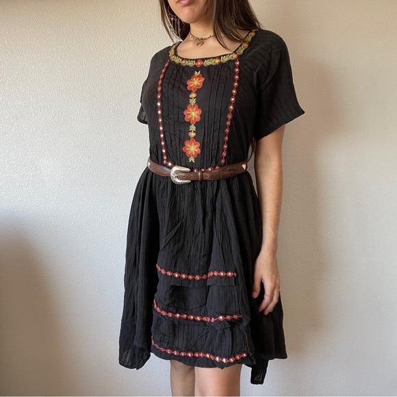 Free People Embroidered Floral Dress - Picture 5 of 5